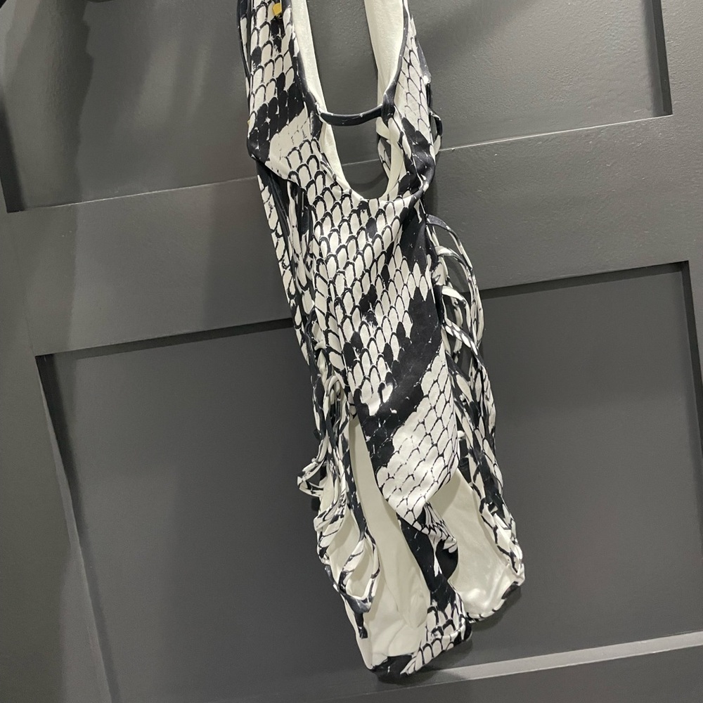 Lady lux swimwear. Snake print